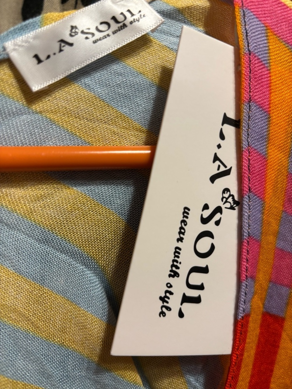 Lightweight Multi Color Pattern Kimono - Picture 7 of 7